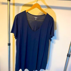 Old Navy Active Scoop Neck Tunic/Tee XXL Tall EUC - Navy